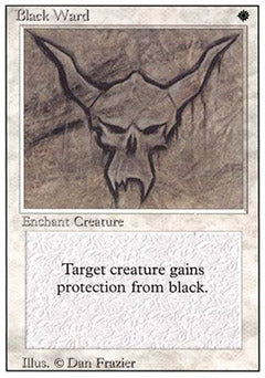 Black Ward (Revised) Medium Play