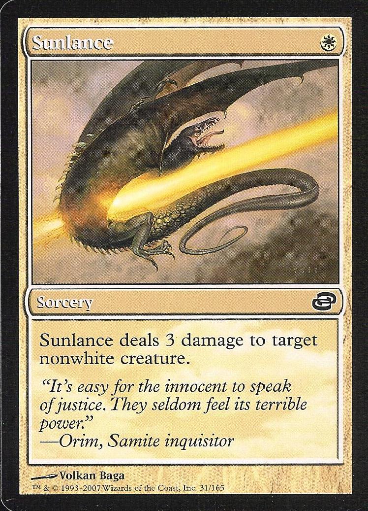 Sunlance (Planar Chaos) Near Mint