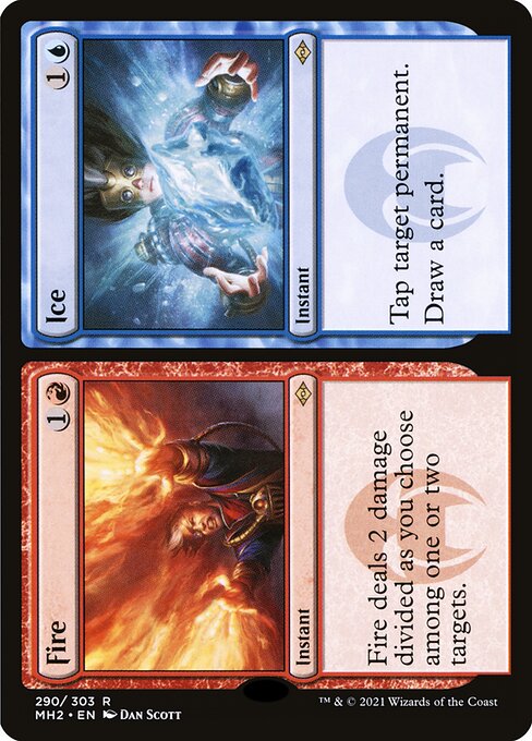 Fire // Ice (Foil Etched) (Modern Horizons 2) Near Mint Foil