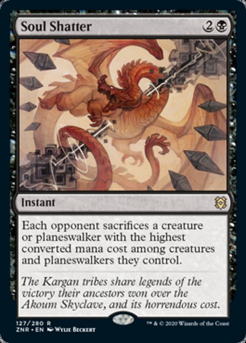 Soul Shatter (Zendikar Rising) Near Mint