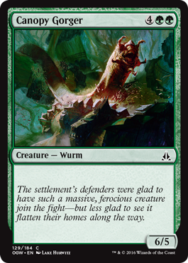 Canopy Gorger (Oath of the Gatewatch) Medium Play