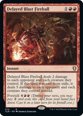 Delayed Blast Fireball (Commander Legends: Battle for Baldur's Gate) Near Mint