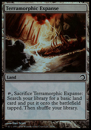 Terramorphic Expanse (Premium Deck Series: Slivers) Medium Play Foil