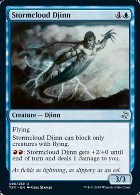 Stormcloud Djinn (Time Spiral Remastered) Near Mint