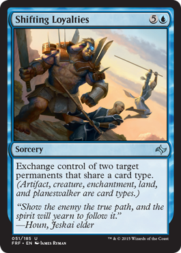 Shifting Loyalties (Fate Reforged) Near Mint