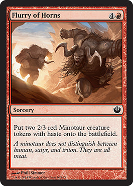 Flurry of Horns (Journey into Nyx) Near Mint