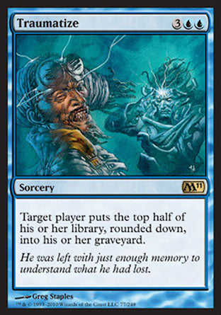 Traumatize (Magic 2011 Core Set) Near Mint