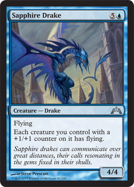 Sapphire Drake (Gatecrash) Near Mint