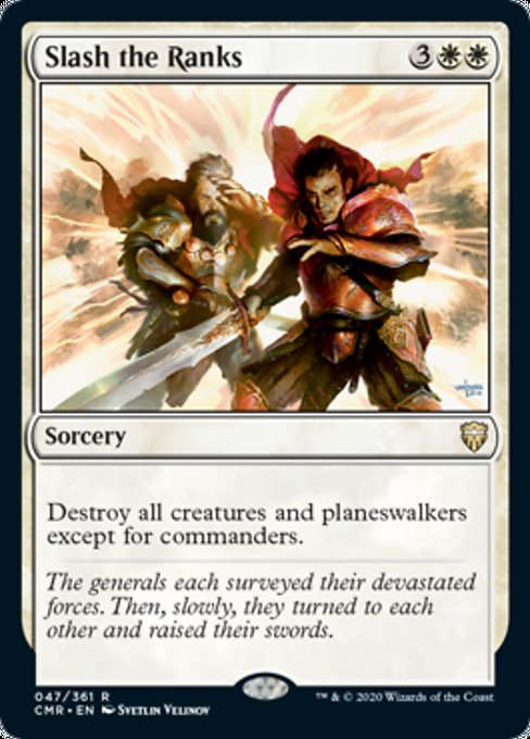 Slash the Ranks (Commander Legends) Near Mint
