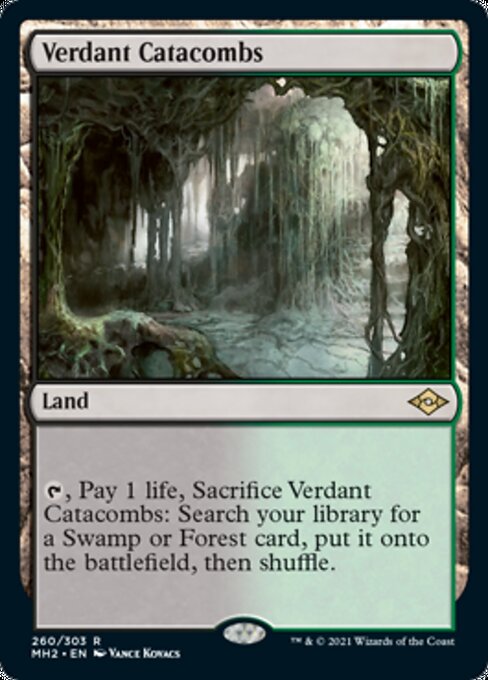 Verdant Catacombs (Modern Horizons 2) Near Mint Foil