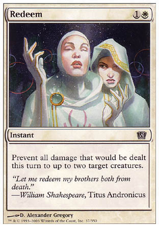 Redeem (8th Edition) Medium Play