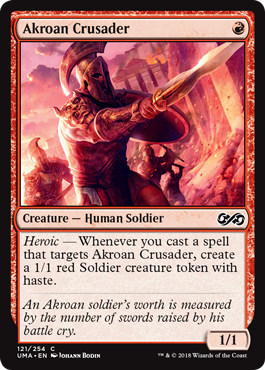 Akroan Crusader (Ultimate Masters) Near Mint