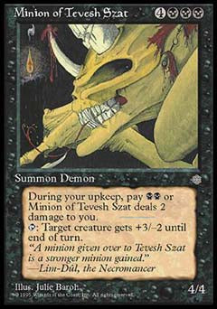 Minion of Tevesh Szat (Ice Age) Medium Play