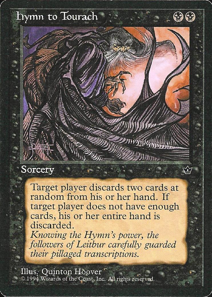 Hymn to Tourach (2) (Fallen Empires) Near Mint