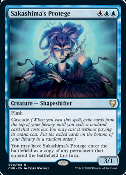 Sakashima's Protege (Commander Legends) Medium Play