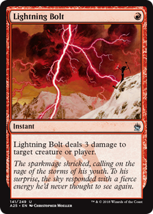 Lightning Bolt (Masters 25) Light Play