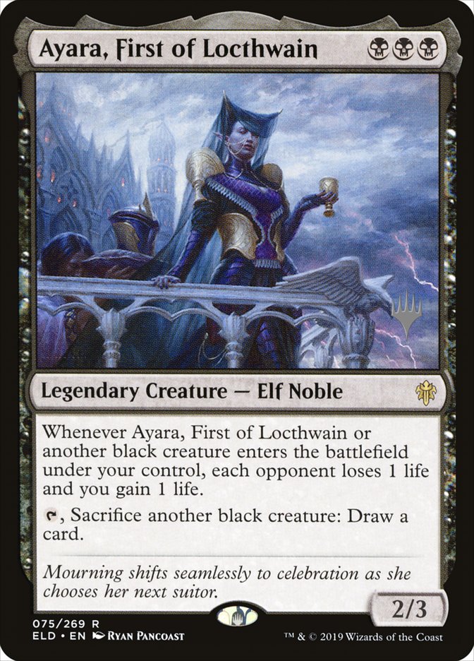 Ayara, First of Locthwain (Promo Pack) Near Mint Foil
