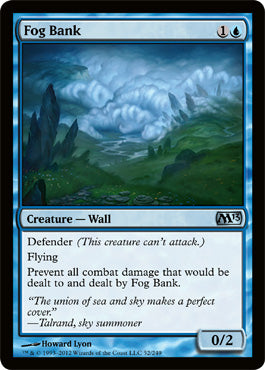 Fog Bank (Magic 2013 Core Set) Heavy Play