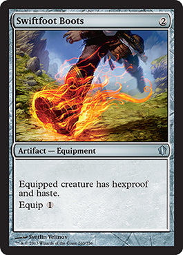 Swiftfoot Boots (Commander 2013 Edition) Light Play