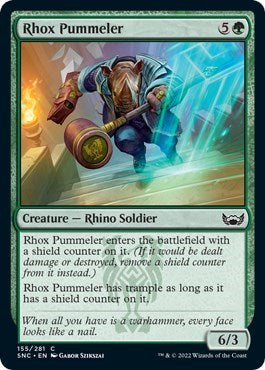 Rhox Pummeler (Streets of New Capenna) Near Mint Foil