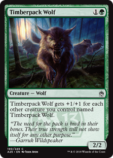 Timberpack Wolf (Masters 25) Near Mint