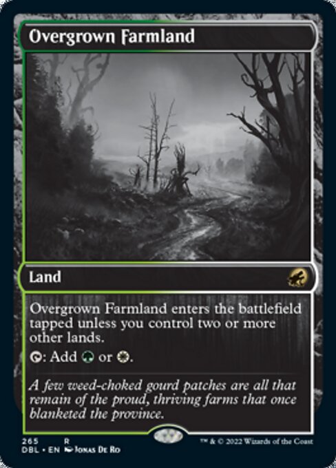 Overgrown Farmland (Innistrad: Double Feature) Near Mint Foil