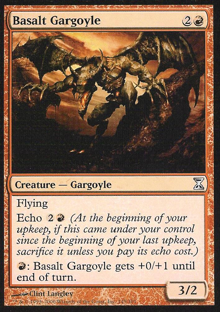 Basalt Gargoyle (Time Spiral) Medium Play