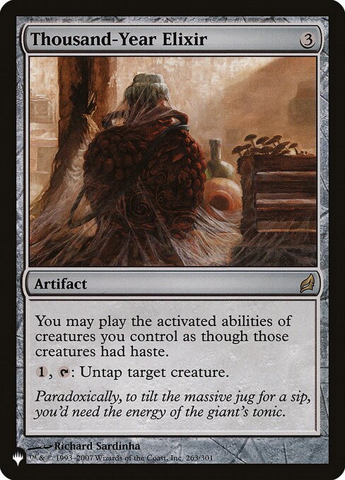 Thousand-Year Elixir (The List) Near Mint