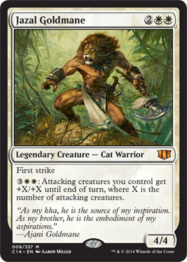 Jazal Goldmane (Commander 2014 Edition) Near Mint