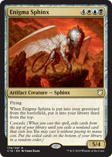 Enigma Sphinx (Commander 2018) Light Play