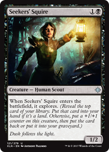 Seekers' Squire (Ixalan) Near Mint Foil