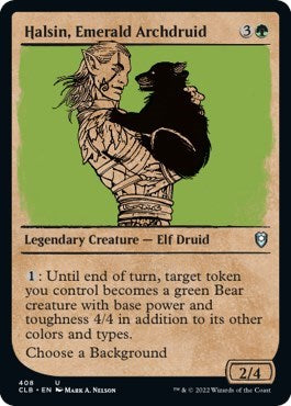 Halsin, Emerald Archdruid (Showcase) (Commander Legends: Battle for Baldur's Gate) Near Mint