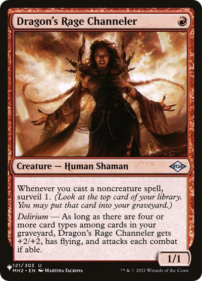 Dragon's Rage Channeler (The List) Near Mint