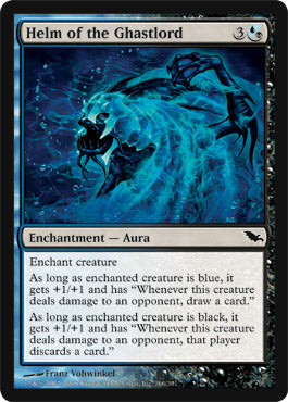 Helm of the Ghastlord (Shadowmoor) Medium Play Foil