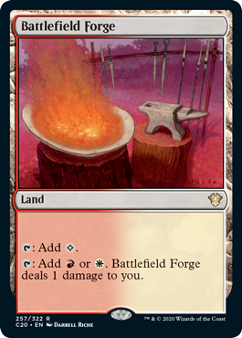Battlefield Forge (Commander 2020 Ikoria) Near Mint