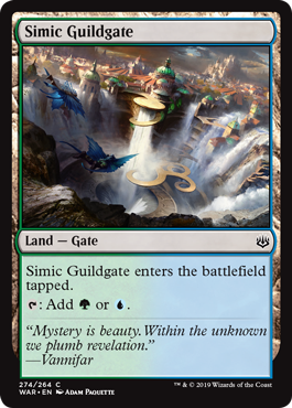 Simic Guildgate (War of the Spark) Near Mint