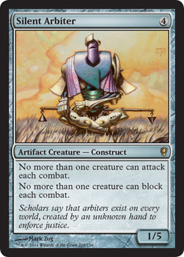 Silent Arbiter (Conspiracy) Near Mint Foil