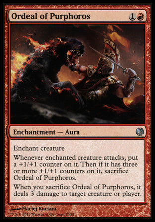 Ordeal of Purphoros (Duel Decks: Heroes vs Monsters) Near Mint