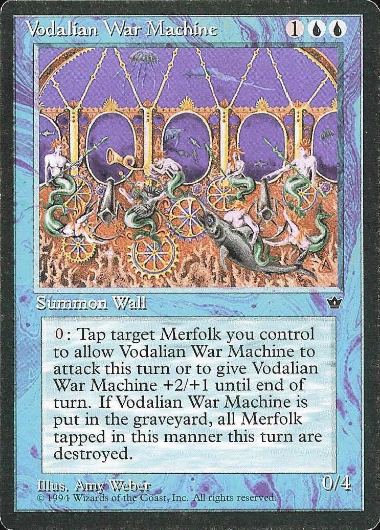 Vodalian War Machine (Fallen Empires) Medium Play