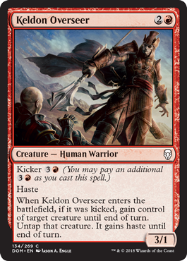 Keldon Overseer (Dominaria) Near Mint