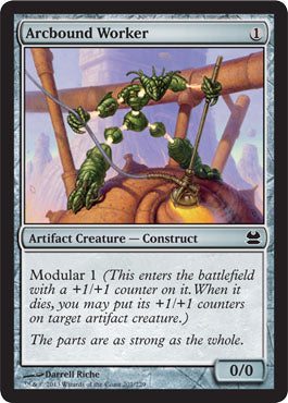 Arcbound Worker (Modern Masters) Medium Play