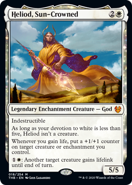 Heliod, Sun-Crowned (Theros Beyond Death) Medium Play