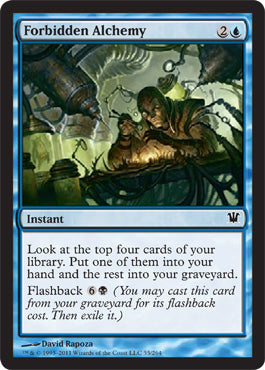 Forbidden Alchemy (Innistrad) Medium Play