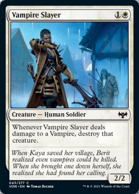 Vampire Slayer (Innistrad: Crimson Vow) Medium Play