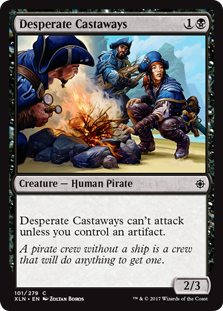 Desperate Castaways (Ixalan) Near Mint
