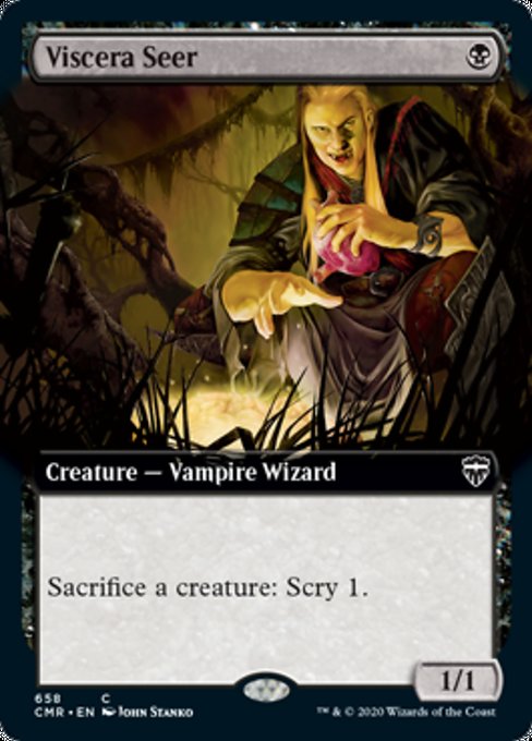 Viscera Seer (Extended Art) (Commander Legends) Near Mint