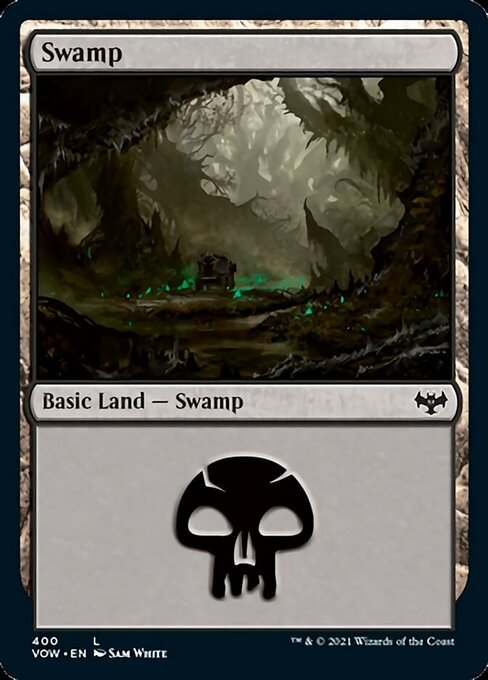 Swamp (400) (Innistrad: Crimson Vow) Near Mint Foil