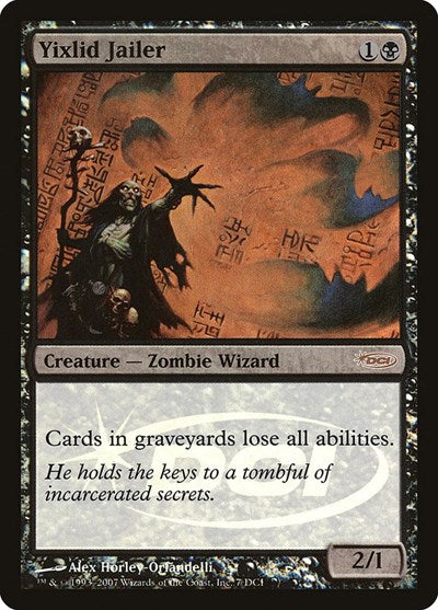Yixlid Jailer (Promos: WPN and Gateway) Light Play Foil