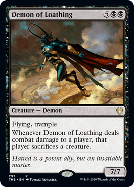 Demon of Loathing (Theros Beyond Death) Near Mint