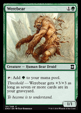 Werebear (Eternal Masters) Near Mint Foil